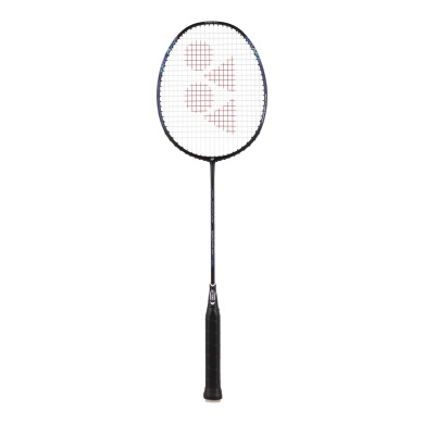 Yonex rakieta do badmintona Nanoflare 002 Clear (z przewagą wagi na uchwycie, elastyczna) czarna - naciągnięta -